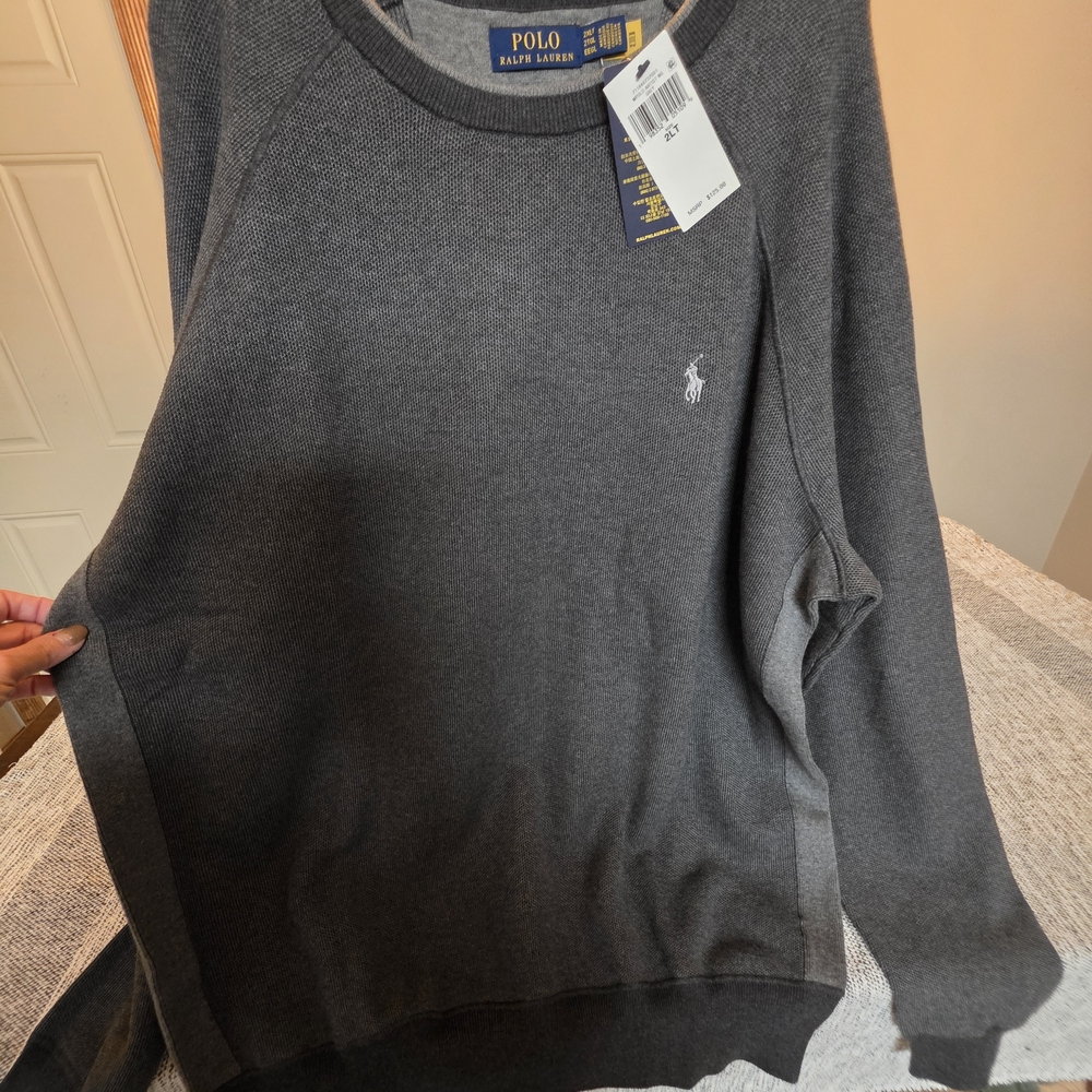 Polo by Ralph Lauren Men's Gray Sweater